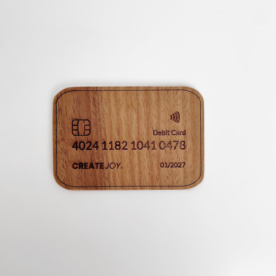 Pretend Shop Debit Card 5