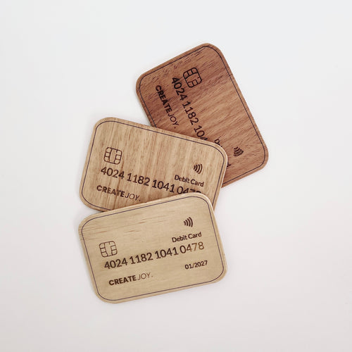 Pretend Shop Debit Card