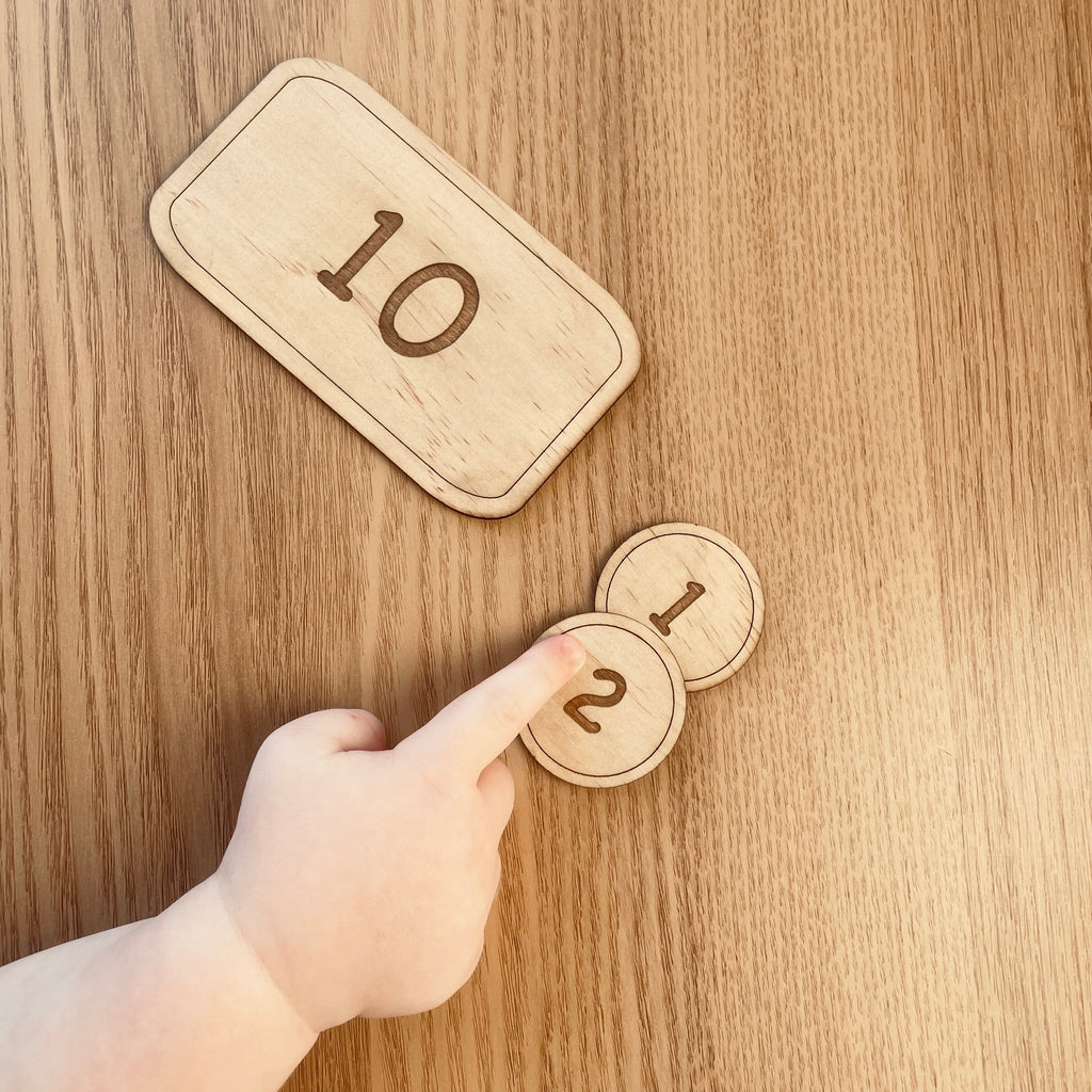 Wooden Money PlaySet